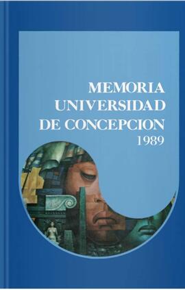Memoria de la Universidad de Concepción correspondiente al año 1989.
