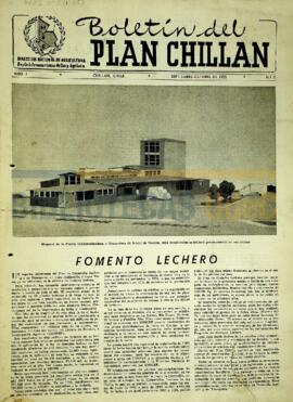 Boletín del Plan Chillán, Año I No.5 Septiembre - Octubre 1955.