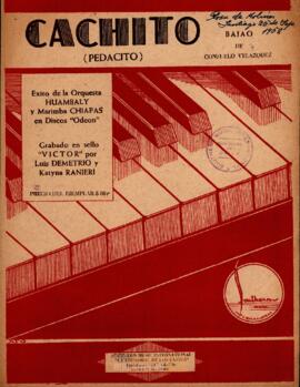 Cachito = pedacito : baiao de Consuelo Velazquez