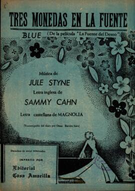 Tres monedas en la fuente : Blue (de la película "La Fuente del Deseo")