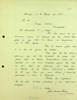 Agradecimientos de Félix Armando Núñez