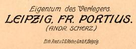 Fr. Portius (Leipzig, Alemania)