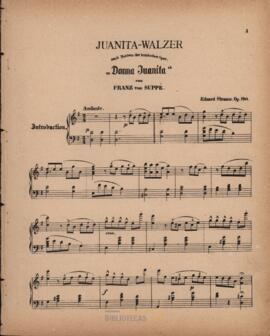 Juanita - walzer. Op.190