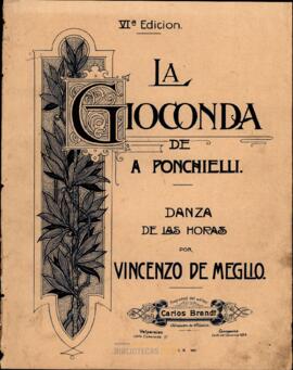 La Gioconda de A. Ponchielli. Danza de las horas por Vicenzo De Meglio
