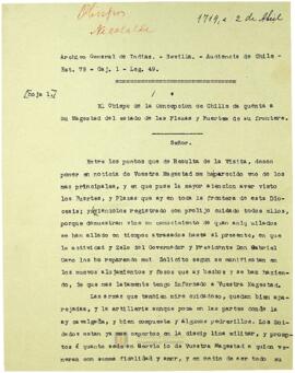 Certificado del Notario José Bernal sobre el trabajo de la catedral hecho por el obispo Necolalde