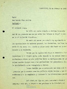 Crítica de Enrique Molina Garmendia a Hernán Díaz Arrieta (Alone)