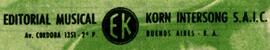 Editorial Musical Korn Intersong S.A.I.C. (Buenos Aires, Argentina)
