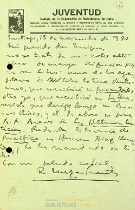 Comentarios de R. Meza Fuentes a Enrique Molina