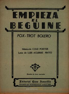 Empieza el beguine : fox-trot bolero