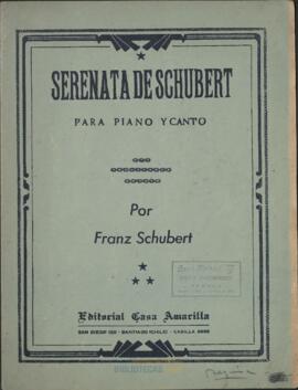 Serenata de Schubert : para canto y piano