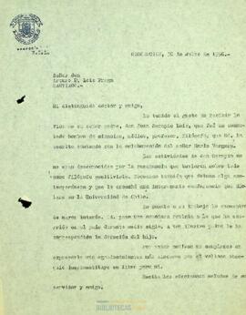 Comentarios y agradecimiento de Enrique Molina Garmendia a Arturo H.Lois Fraga