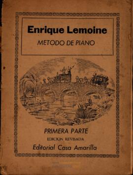 Método de piano por Enrique Lemoine : Primera parte