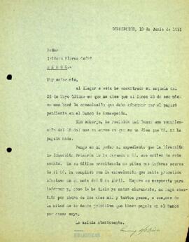 Sobre el pagaré pendiente de Isidoro Flores Cofré a Enrique Molina Garmendia