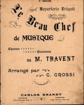 Le Beau Chef de Musique chanson Parisienne