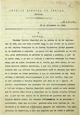 Investigación y opinión sobre Francisco de la Fuente Villalobos