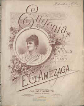 Eugenia : Vals para piano por E.G. Amézaga