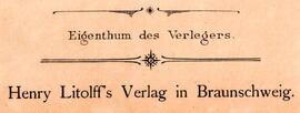 Henry Litolff's Verlag